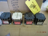 CONTACTORS B-138 BH (1 NEW, 1 O/H & 2 REPAIRED)
