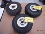 WHEEL & TIRE ASSYS (2) 222-036-103 & (1) UNKNOWN