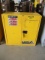 JUSTRITE 30 GAL 2 DOOR FIRE PROOF CABINET