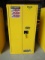 JUSTRITE 60 GAL 2 DOOR FIRE PROOF CABINET