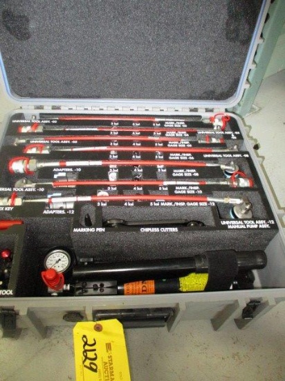 PERMASWAGE DAT02AEFKT4033 PERMALITE UNIVERSAL TOOL KIT SIZE 3, 4, 5, 6, 8, 10, 12