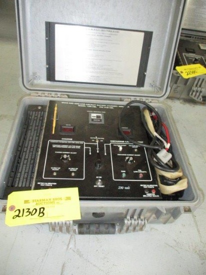 POWER PRODUCTS CA-1550-CML NICAD, LEAD ACID BATTERY CHARGER/ANALYZER