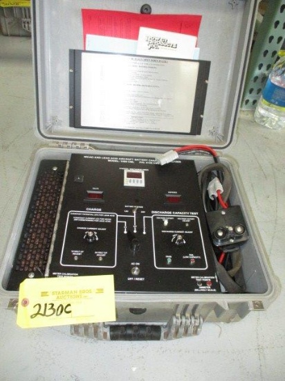 POWER PRODUCTS CA-1550-CML NICAD, LEAD ACID BATTERY CHARGER/ANALYZER
