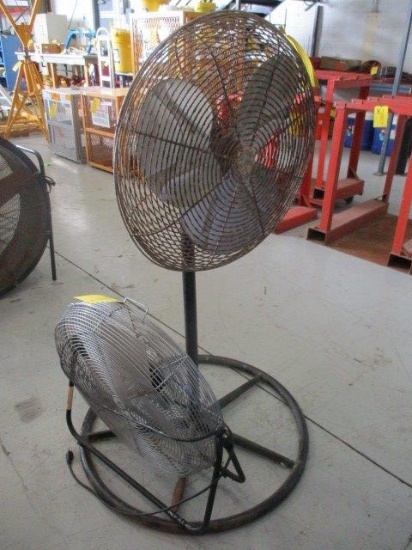 PEDESTAL & FLOOR FAN