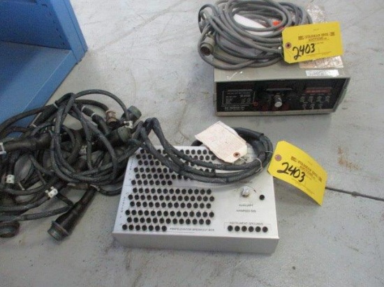 FAIRCHILD CONRAC-SAS COMPUTER CALIBRATOR 32-82032-31 FBW BREAKOUT BOX