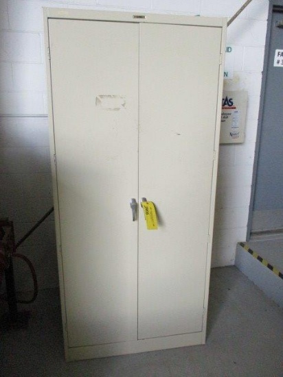 2 DOOR METAL CABINET