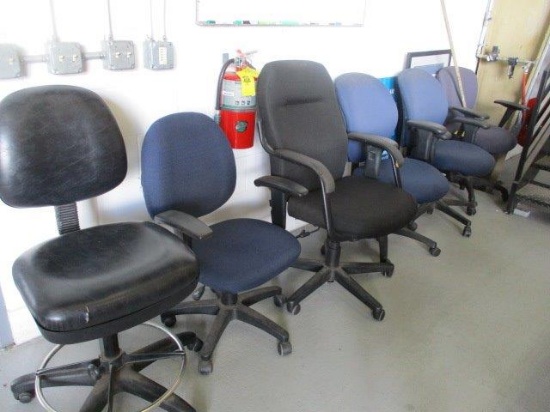 (6) OFFICE CHAIRS
