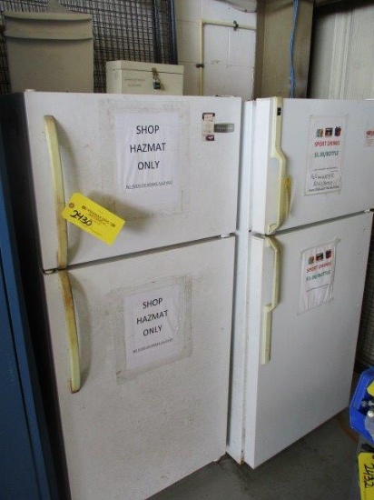 (2) SHOP REFRIGERATORS