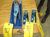 (3) DMC AFM-8 CRIMPERS