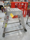 LOUISVILLE 4' DOUBLE SIDED ALUMINUM MAINTENANCE LADDER