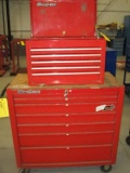 BLUE POINT 40'' 7 DRAWER BOTTOM BOX W/6 DRAWER TOP TOOL BOX
