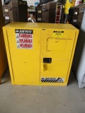 JUSTRITE 30 GAL 2 DOOR FIRE PROOF CABINET