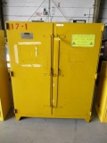 WILRAY 120 GAL 2 DOOR FIRE PROOF CABINET