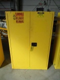 ULINE 45 GAL 2 DOOR FIRE PROOF CABINET
