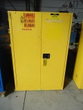 ULINE 45 GAL 2 DOOR FIRE PROOF CABINET