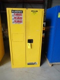 JUSTRITE 60 GAL 2 DOOR FIRE PROOF CABINET