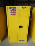 JUSTRITE 60 GAL 2 DOOR FIRE PROOF CABINET