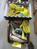 BOXES OF RATCHET STRAPS