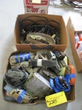 LOT OF RATCHET STRAPS & TWINE