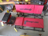 (2) MECHANICS CREEPERS & STOOL