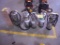 (6) COMPRESSOR WASHER CANS