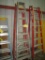 (2) 8' FIBERGLASS & ALUMINUM STEP LADDERS