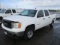 2011 GMC SIERRA 1500 PICKUP, 4 DOOR SHORT BED, VORTEC V-8 ENGINE, AUTO TRANSMISSION W/OVERDRIVE, POW