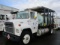 1987 FORD L-8000 HELICOPTER SUPPORT TRUCK, FORD 6 CYLINDER DIESEL, AUTO TRANSMISSION, 1,900 GAL WATE