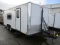 2001 CARSON 8' X 20' ENCLOSED TRAILER, DOUBLE AXLE, WIRED TO BE PLUGGED IN, HAS GENERATOR & ROOF A/C