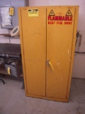 2-DOOR JUSTRITE 60-GALLON FIREPROOF CABINET