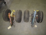 SET OF BELL 204/205 GROUND HANDLING WHEELS