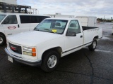 1996 GMC 1500 SIERRA PICKUP, 2 DOOR, VORTEC V-8 ENGINE, AUTO TRANSMISSION, 8' BED