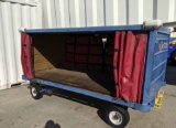 (3 EA) Covered Baggage Cart