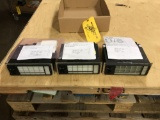 (3) WARNING PANELS C3BE4816A11A & A12