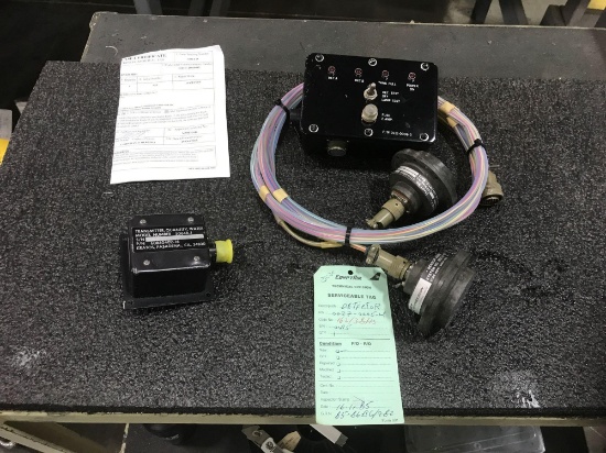 WATER QTY TRANSMITTER 60350402-16 (INSPECTED) & WASTE TANK LEVEL DETECTOR 0027-005-4