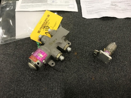 STEERING DEPRESS VALVE 65C26833-3 (REPAIRED) & VALVE MOTOR 45080-1 (INSPECTED)