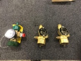 (3) OXYGEN BOTTLE VALVES
