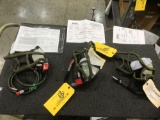 OXYGEN MASK MC10-25-104 (OVERHAULED) & (2) MC10-04-109 (UNSERVICABLE)