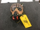 FULL FACE OXYGEN MASK MF10-04-01 (OVERHAULED)