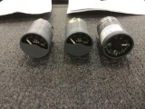 VOLTMETER 520482 (OVERHAULED) & (2) AMP METERS 124.837/10-60757-27 (BOTH OVERHAULED)