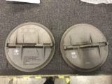 (2) RECIRCULATOR FLAPPERS 12664 (BOTH INSPECTED)