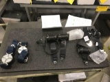 SHOULDER HARNESS 506000-211-2396 (REPAIRED), HARNESS 502606-407-1028 (NEW) & LAP BELT 503792-412