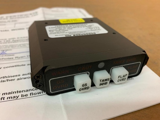 MID-CONTINENT TERRAIN AWARENESS ANNUNCIATOR CONTROL UNIT MD41-1248 (REPAIRED)