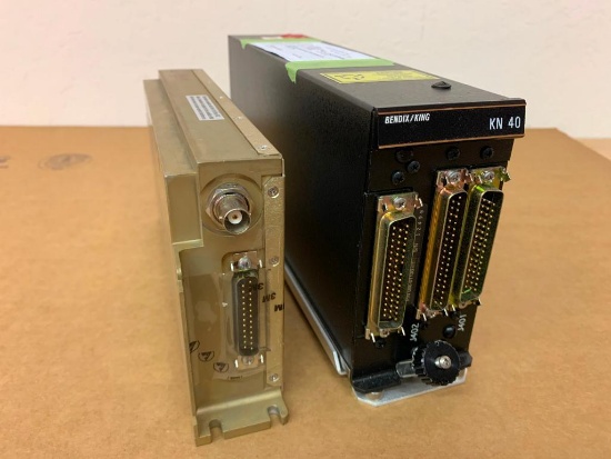 BENDIX/KING KN-40 NAV RECEIVER 066-01130-0701, KDR-510 DATA RECEIVER 064-01088-0101 (AR)