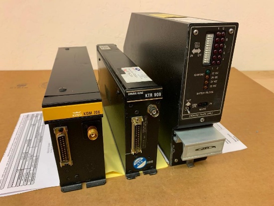 POWER SUPPLY AND RECEIVERS (1) 501-1228-04, (1) 064-1023-00, (1) 066-1066-00 (NEED REPAIR)