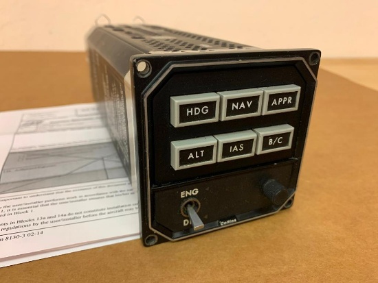 COLLINS 913K-1A AUTOPILOT COMPUTER / CONTROL 622-3202-013 (REPAIRED)