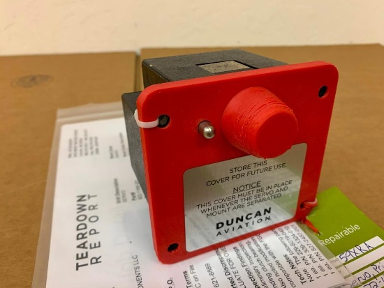 COLLINS SVO-3000 PRIMARY SERVO 822-1168-001 (NEEDS REPAIR)