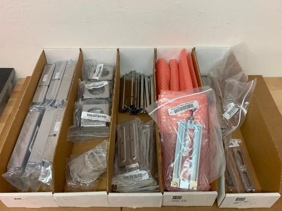 (LOT) GARMIN RACKS, MOUNTS, AND BACKPLATES (NEW)