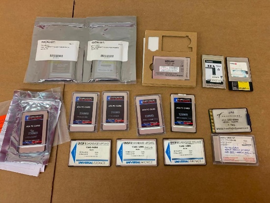 (LOT) ASSORTED DATABASE CARDS (AR & NEW)