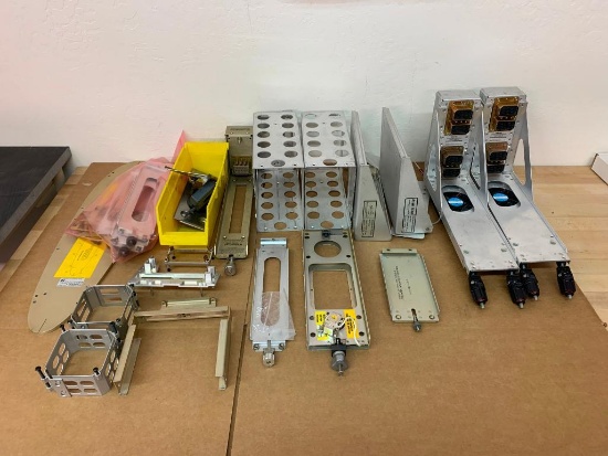 (LOT) ASSORTED RACKS, MOUNTS, & BACKPLATES (AR)